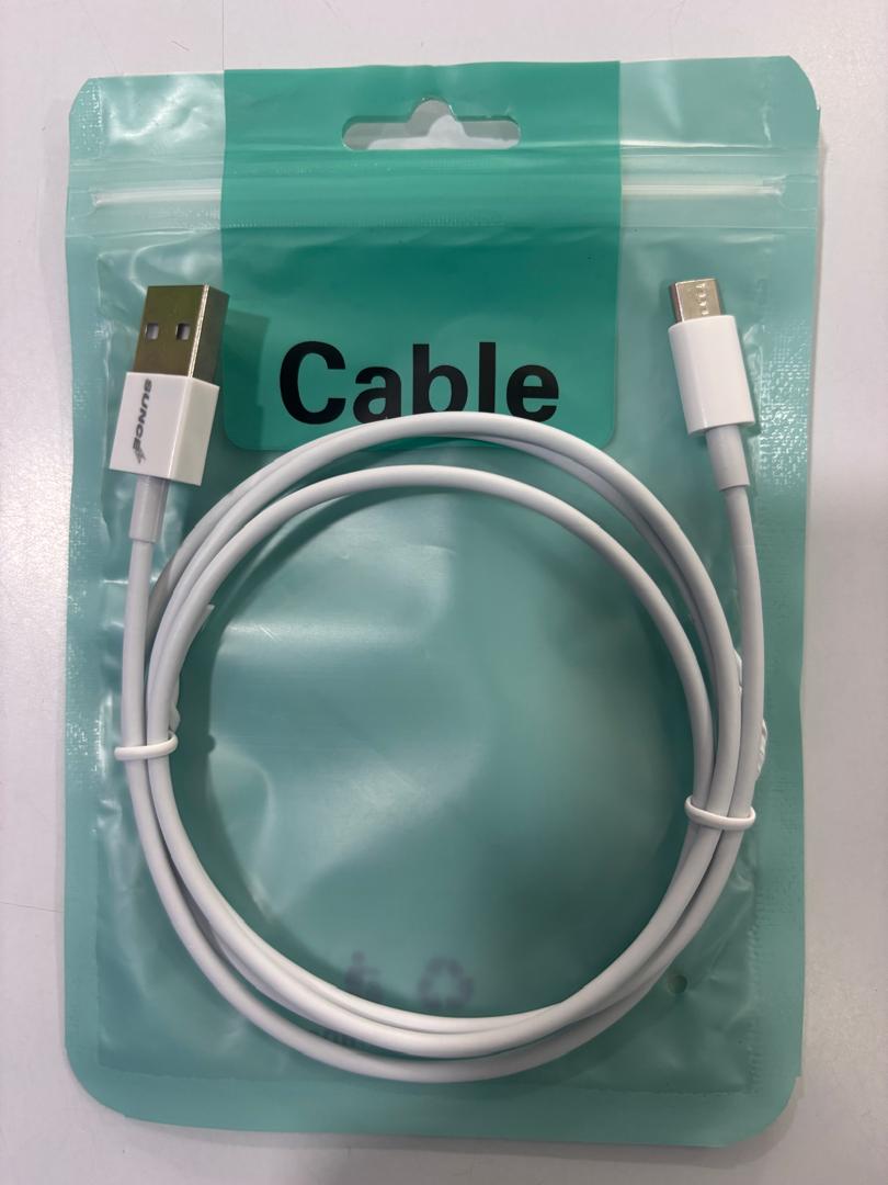 CABLE USB-A A MICRO USB 10W BLANCO